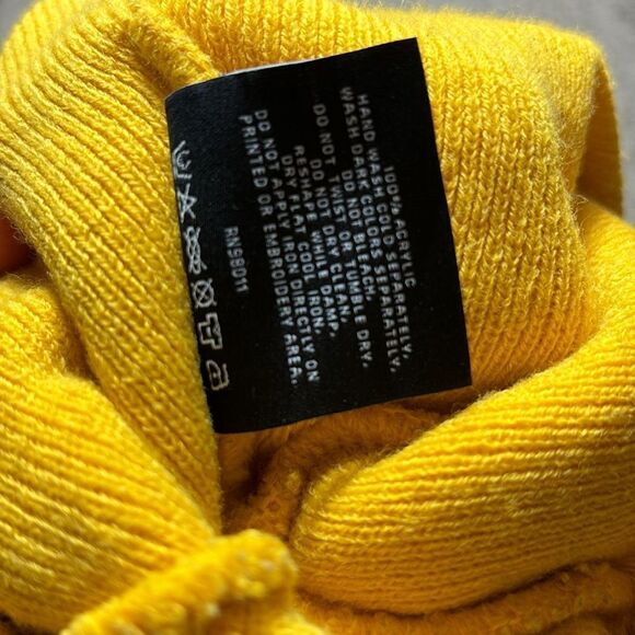 Ice cream igloo beanie billionaire boys club streetwear y2k goldenrod OS - Picture 4 of 4